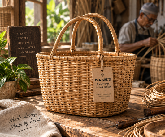 Pak Abu's Rattan Basket (Prototype Only)